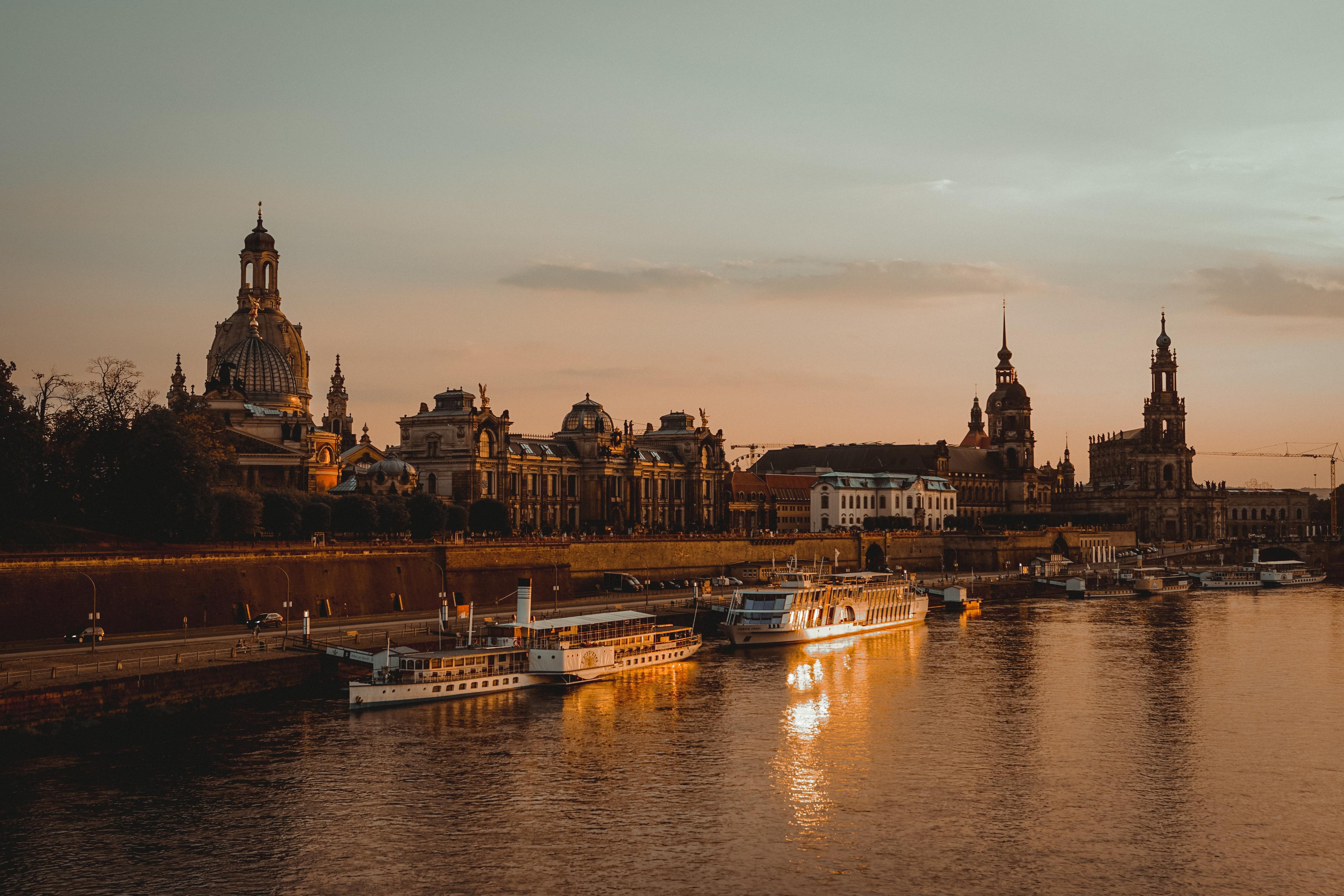 Silhouette der Stadt Dresden